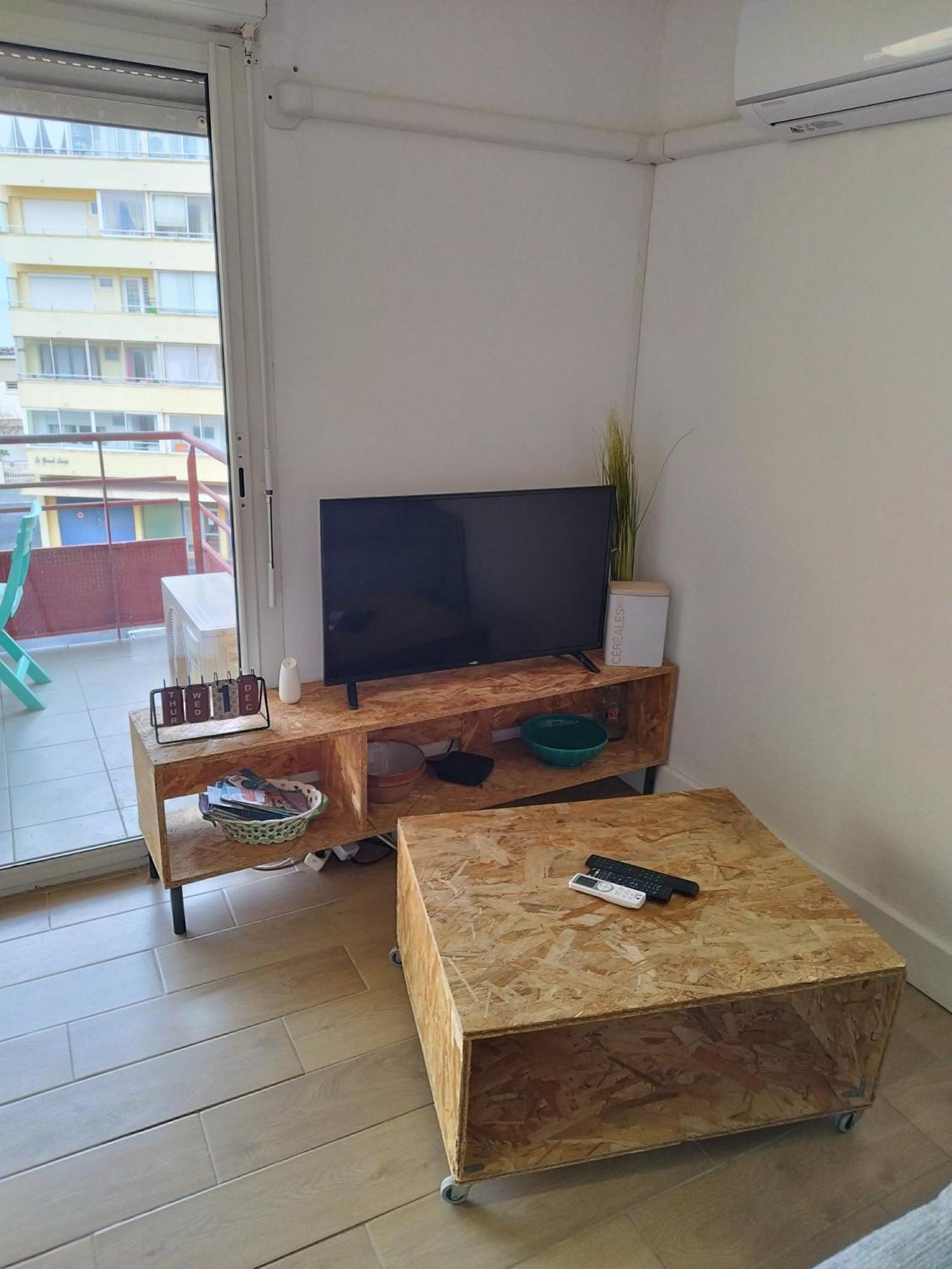 T3 Vue Mer Avec Acces A La Plage, Wifi, Clim - Dansnotreappart-Com - Valras-Plage Exterior foto